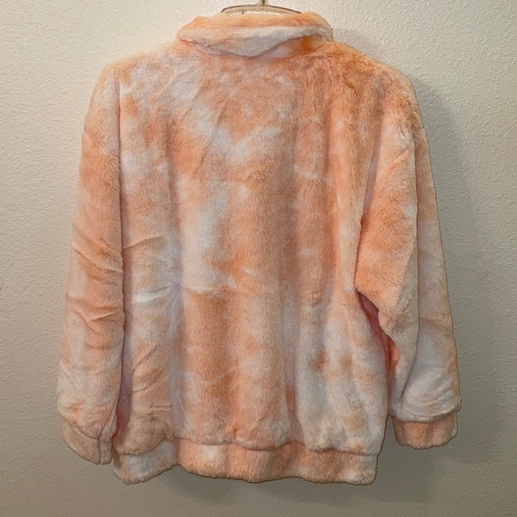 Faux Fur Tie Dye Jacket - Picture 6 of 6